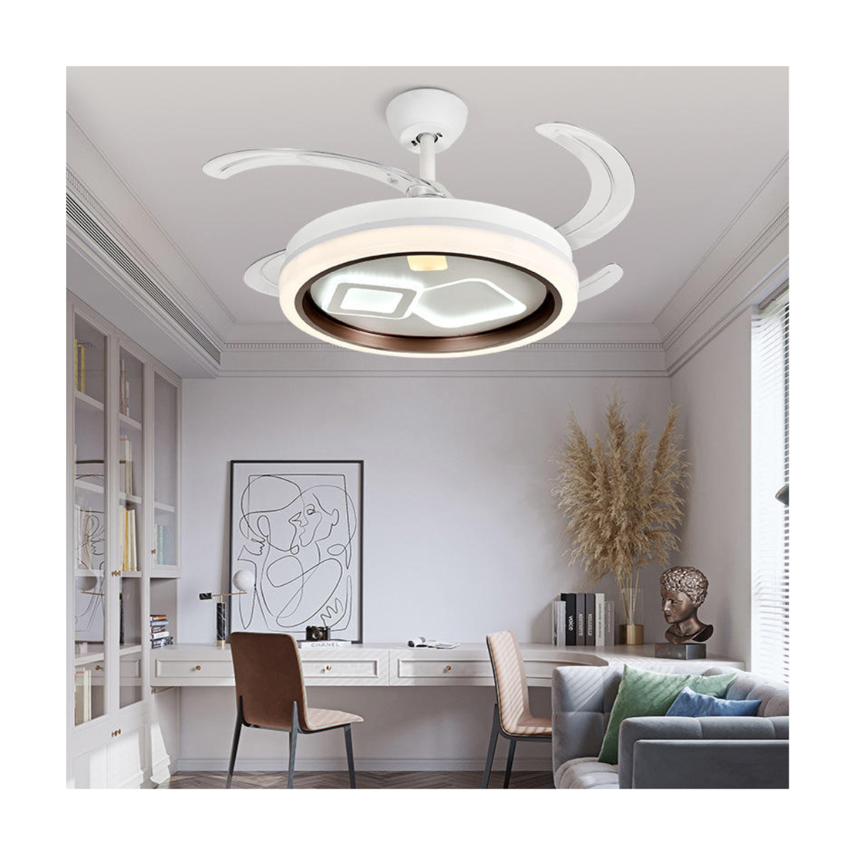 Prism Panel Fan Light